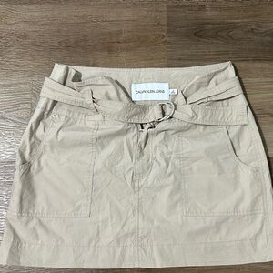 Calvin Klein Beige Skirt